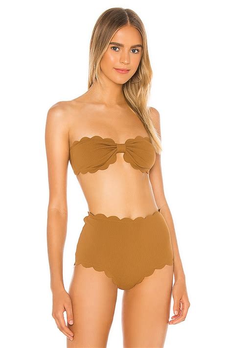 Marysia Swim Antibes Bikini Top In Earth Revolve