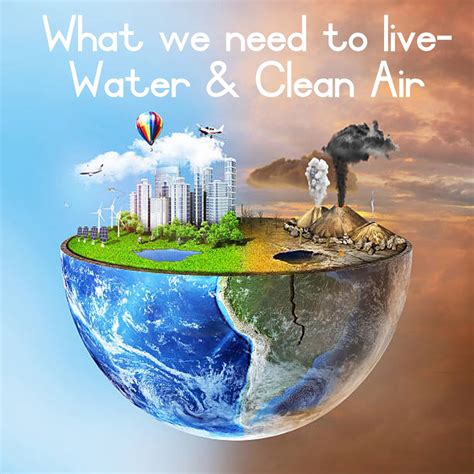 WHAT WE NEED TO LIVE- Water & Clean Air – My Klaskamer