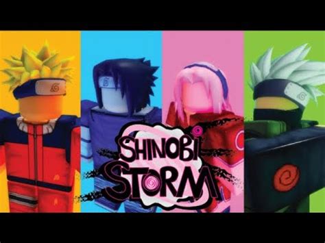 Shinobi Storm Roblox Gameplay Youtube