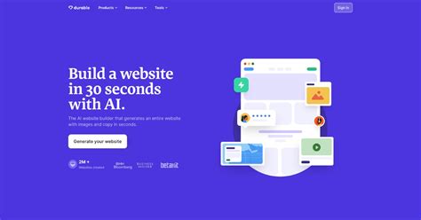 Durable Ai Website Builder Quick Website Creation Review