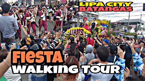 Fiesta In Lipa City Batangas Philippines Walking Tour Dyosa Pockoh