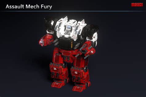 Assault Mech Fury 3D 로봇 Unity Asset Store