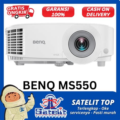 Lcd Proyektor Benq Ms550 Satelit Electronic