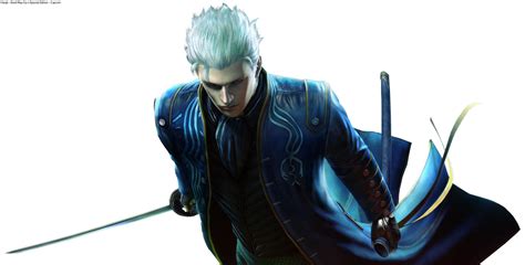 Devil May Cry 4 Vergil Clear Bonus Render PNG by Phisign on DeviantArt