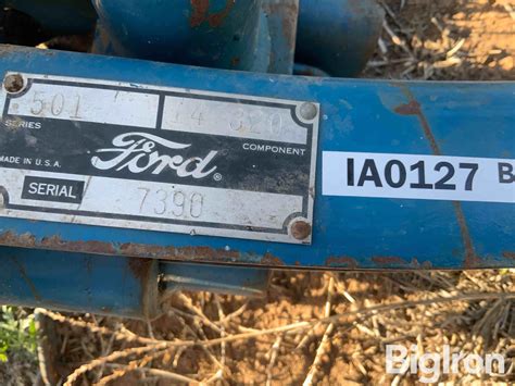 Ford 501 Sickle Mower Bigiron Auctions