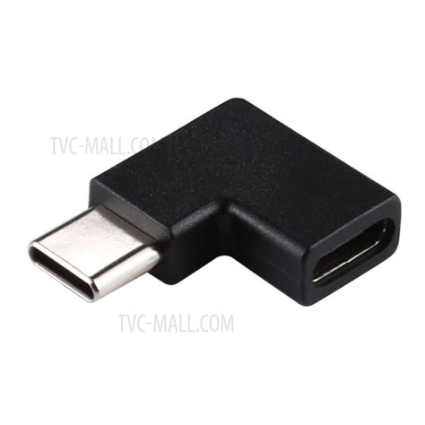 90 Degree Usb C Type C Male To Female Adapter