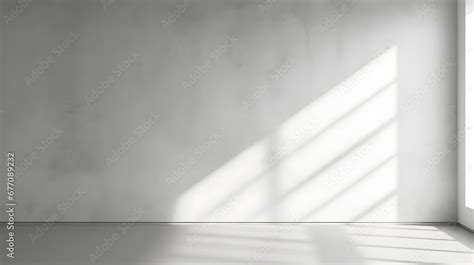 Minimal Abstract Light Gray Background For Product Presentation Shadow