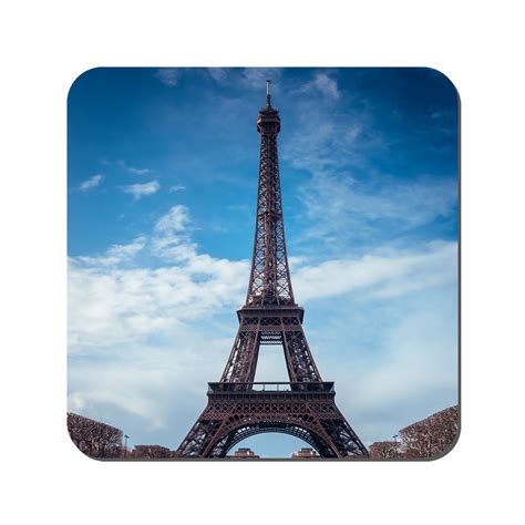 Exquisite Eiffel Tower MDF Fridge Magnet Paris Souvenir