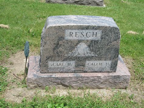 Carl Henry Resch Find A Grave Memorial