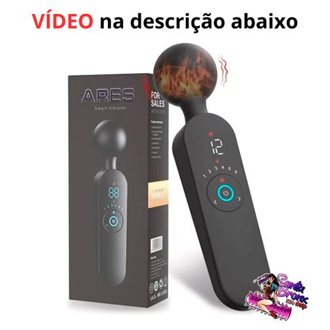 Varinha M Gica Super Potente Aquecimento Sex Shop Uberl Ndia