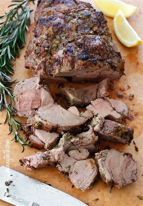 Roasted Boneless Leg Of Lamb Recipe Cart