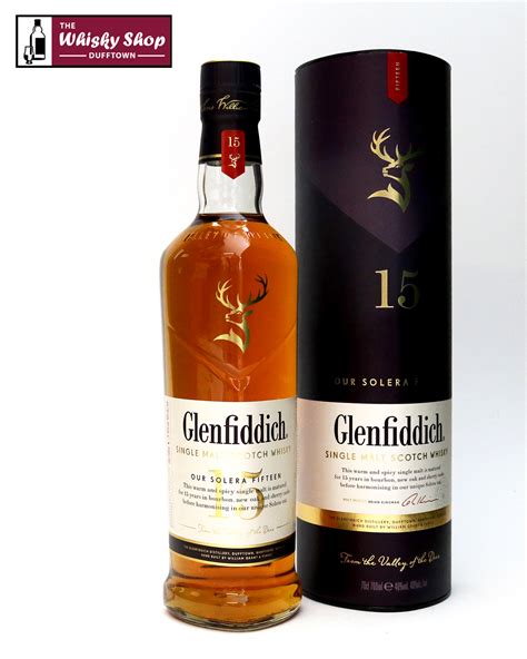 Glenfiddich 15 Years Old Our Solera Fifteen Single Malt Scotch Whisky