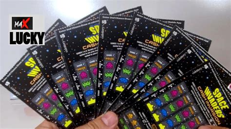 Of New Space Invaders Win Up To Ca Lottery Scratch