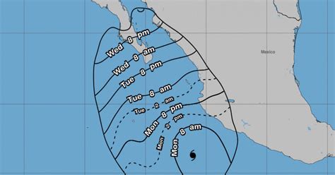 El huracán Bud se fortalece a categoría 3 cerca del Pacífico mexicano