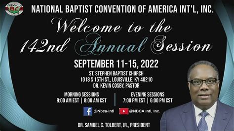 National Baptist Convention Of America International Inc Youtube