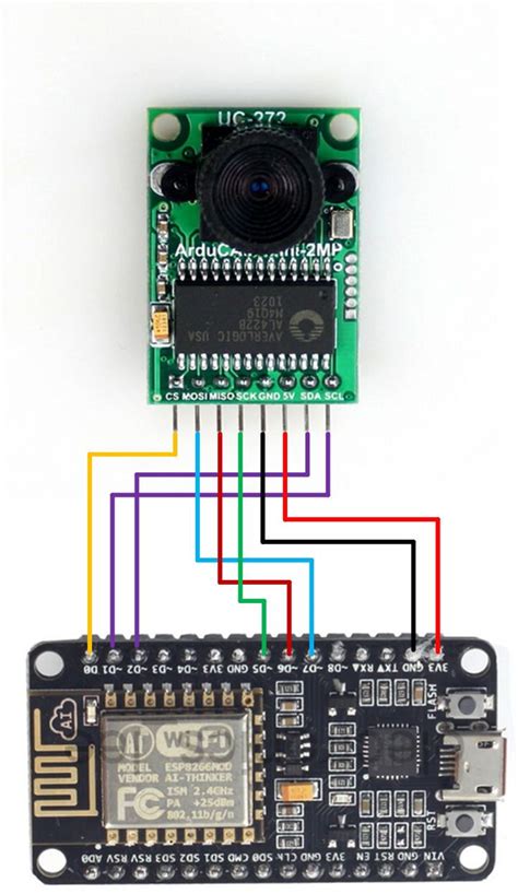 Ov7670 Camera Module Connection With Esp8266