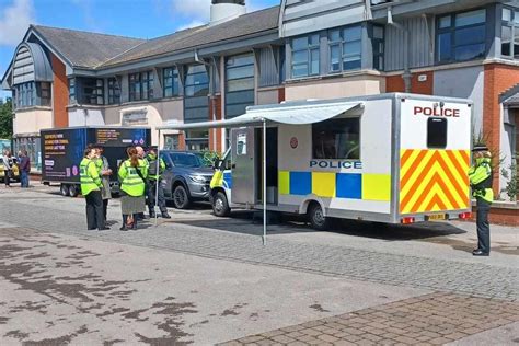 Lancashires Police And Crime Commissioner Visits Gorton Street To Announce Anti Social