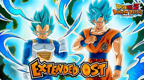 Dragon Ball Z Dokkan Battle Agl Lr Blue Goku And Blue Vegeta Intro Ost [fan Remake And Extended