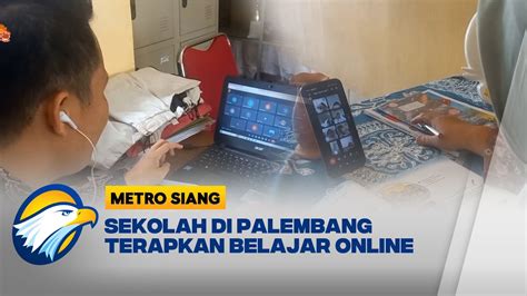 Bahaya Kabut Asap Sekolah Di Palembang Terapkan Belajar Online YouTube