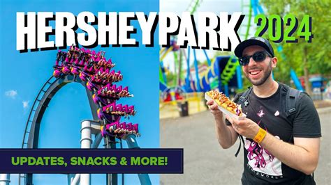 Vlog A Hot Day At Hersheypark New Snacks Giant Size Passholder