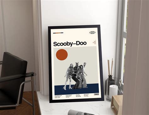 SCOOBY-DOO Poster, Scooby-Doo Movie Poster, Vintage Poster