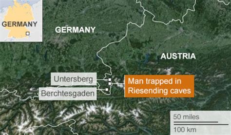 Germanys Deepest Cave Rescue Drama Near Berchtesgaden Bbc News