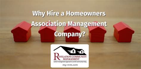 Why Hire A Professional Homeowners Association Management Company