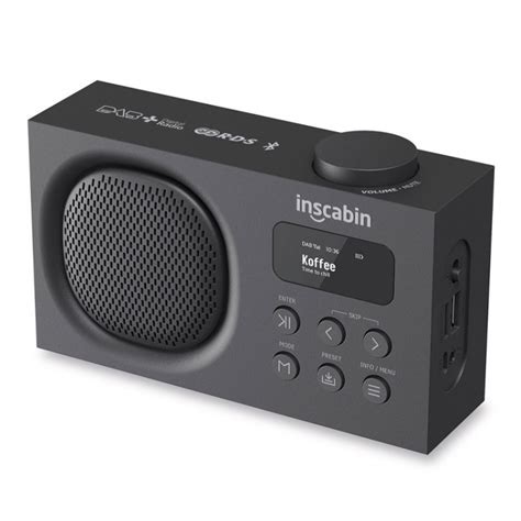 Inscabin P Dab Dab Fm Digital Radio Portable Wireless Speaker Radio