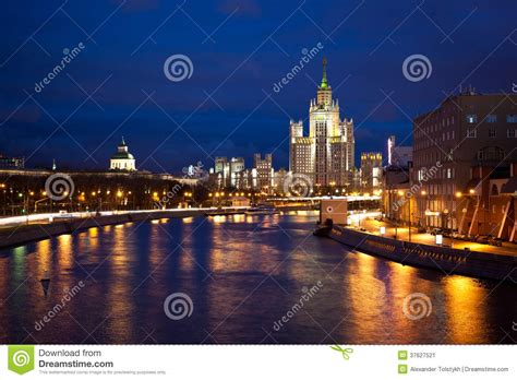 Stalin House in Moscow, Russia Stock Image - Image of moskva, view ...