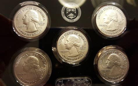 S Enhanced Uncirculated Coin Set The Th Anniversary Set On