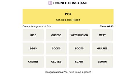 “Connections”: The Story Of A Four Word Four Groups Game | Connections ...