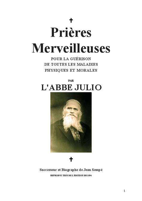 Abbé Julio Prières Merveilleuses Edition L oiseau Lumière PDFCOFFEE