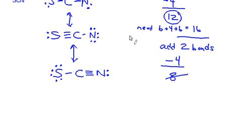 Scn Lewis Structure