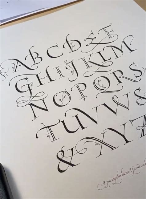 John Stevens Calligraphy Letters John Stevens Calligraphy Alphabet