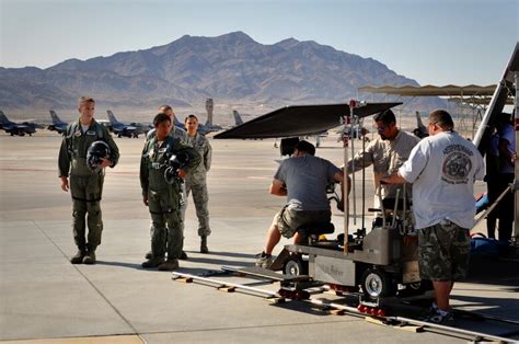 Lights Camera Action Recruiting Service Brings Hollywood To Nellis