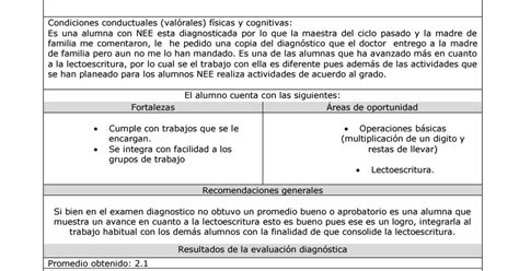 Ejemplo De Ficha Descriptiva Por Alumno Pdf Fichas Descriptivas Por