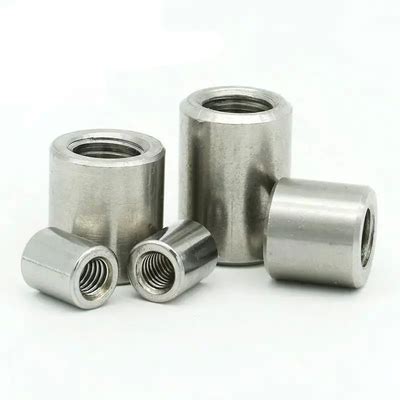 Flat Head Hex Socket Nuts Threaded Barrel Nut M M M Stainless Steel