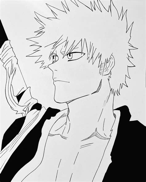 How To Draw Ichigo Kurosaki Bankai