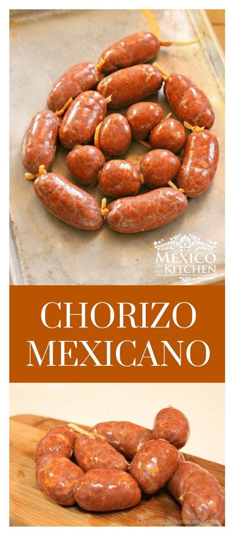 How To Make Mexican Chorizo Receta Para Chorizo Mexicano Recipe