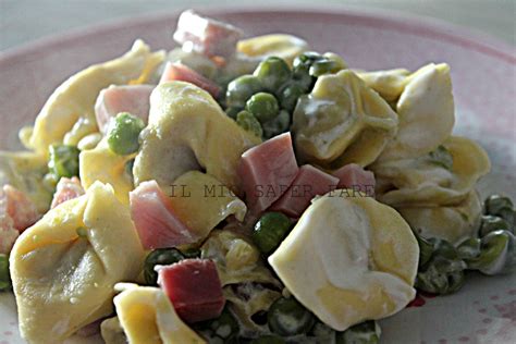 Tortellini Prosciutto Panna E Piselli