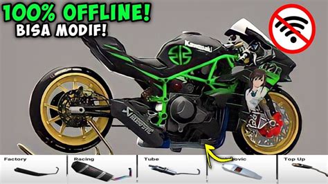 Ada Ninja H2r🔥 Game Drag Motor Android Bisa Modifikasi Grafis Hd Terbaru 2024 Offline Youtube