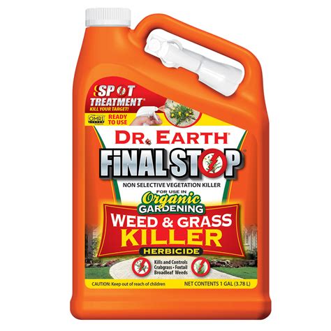 Final Stop® Weed And Grass Killer Herbicide Dr Earth