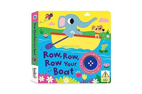 Row, Row, Row Your Boat Sound Book – – Booky Wooky