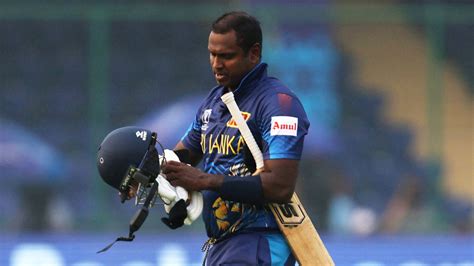 BAN Vs SL CWC 2023 Angelo Mathews Proves Umpires Were Wrong In Timing