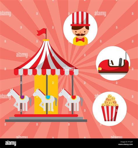 Carnival Fun Fair Stock Vector Image And Art Alamy