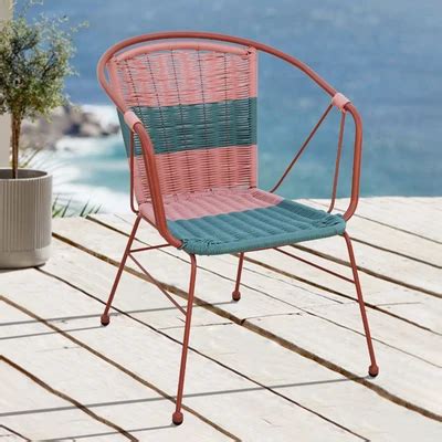 Jual Soleil Merry Kursi Teras Rattan Merah Biru Terbaru Ruparupa