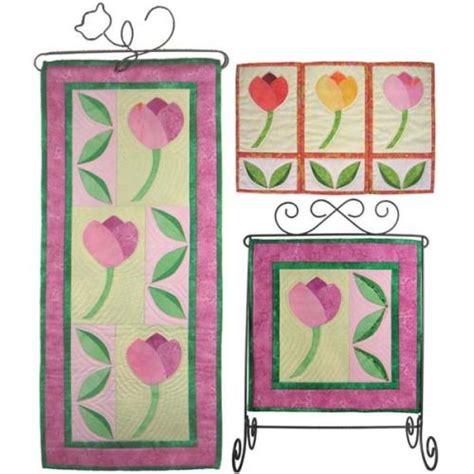 Tulip Trio Banners Quilt Pattern By Seams Like A Dream