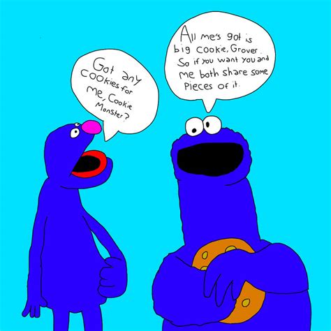 Grover and Cookie Monster by JoeyHensonStudios on DeviantArt