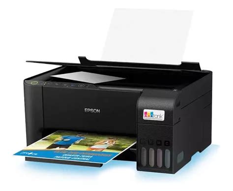 Impresora Epson Ecotank L3250 Wifi Biv Multifuncional 3x1 Color Negro