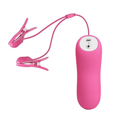 Pinzas Para Pezones Con Vibraci N E Impulsos El Ctricos Poplife Sex Shop